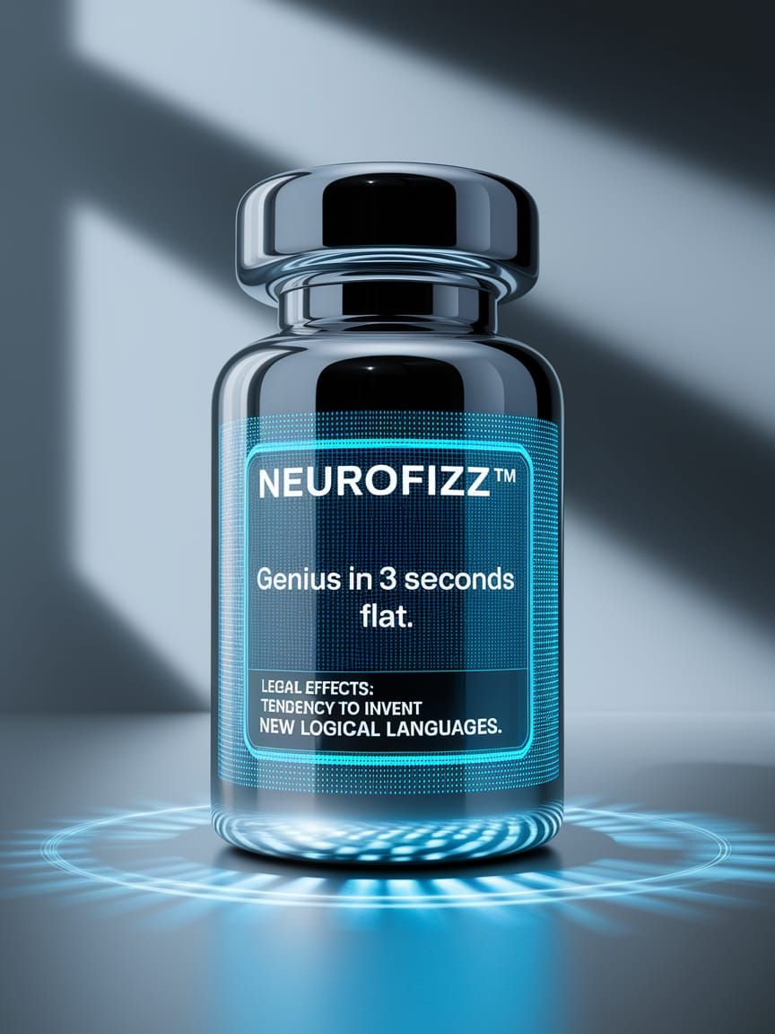 Neurofizz Poster in High-Tech Design