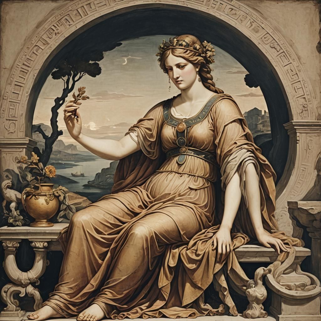 Dido of Carthage: A Greek Myth Portrait