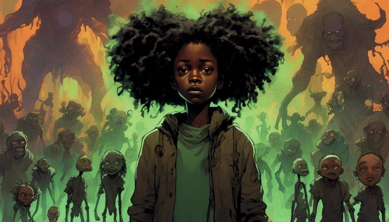 Nightmare Mall: Little Girl's Fantasy Concept Art