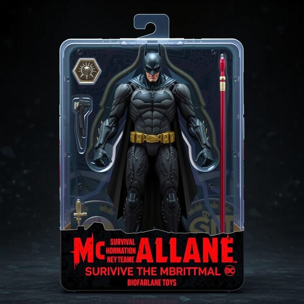 A Biomechanical Batman Action Figure From A New H.R. Giger I...