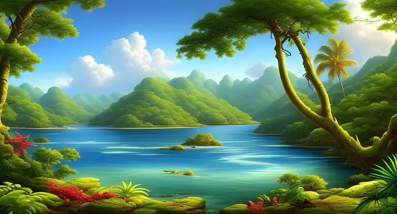 Enchanted Tropical Coast Landscape Photography