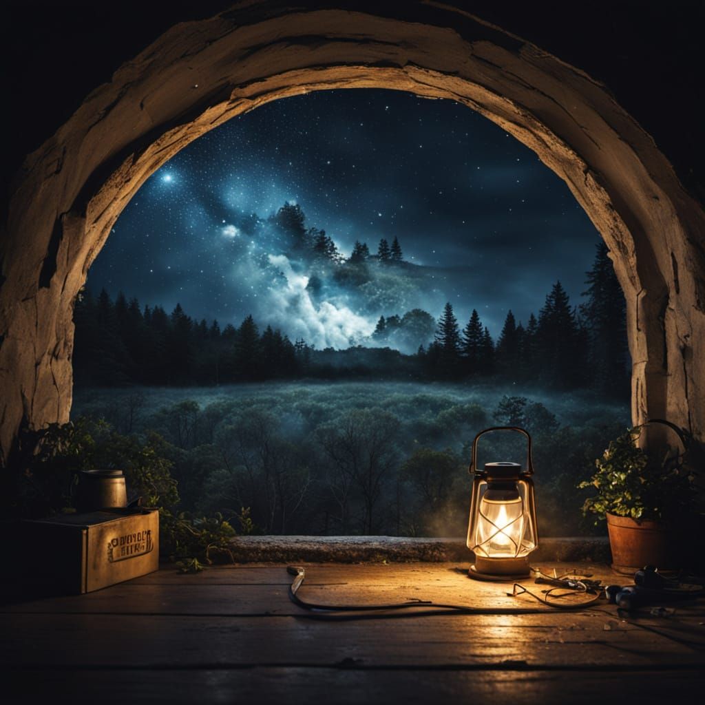 Abstract Darkness: Safety in Shadow