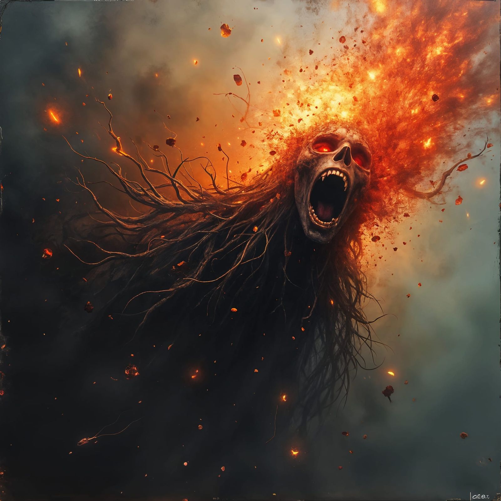 Darkness Consumes a Universe: A Vision of Destruction