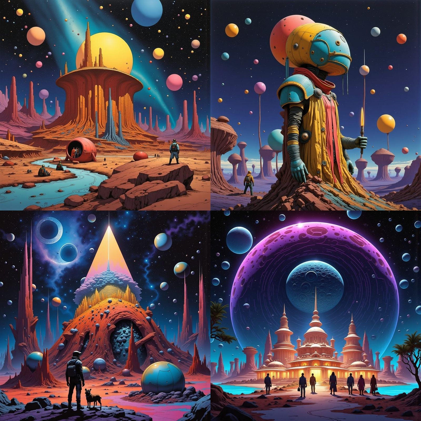 Galactic Birthday Party in 3D