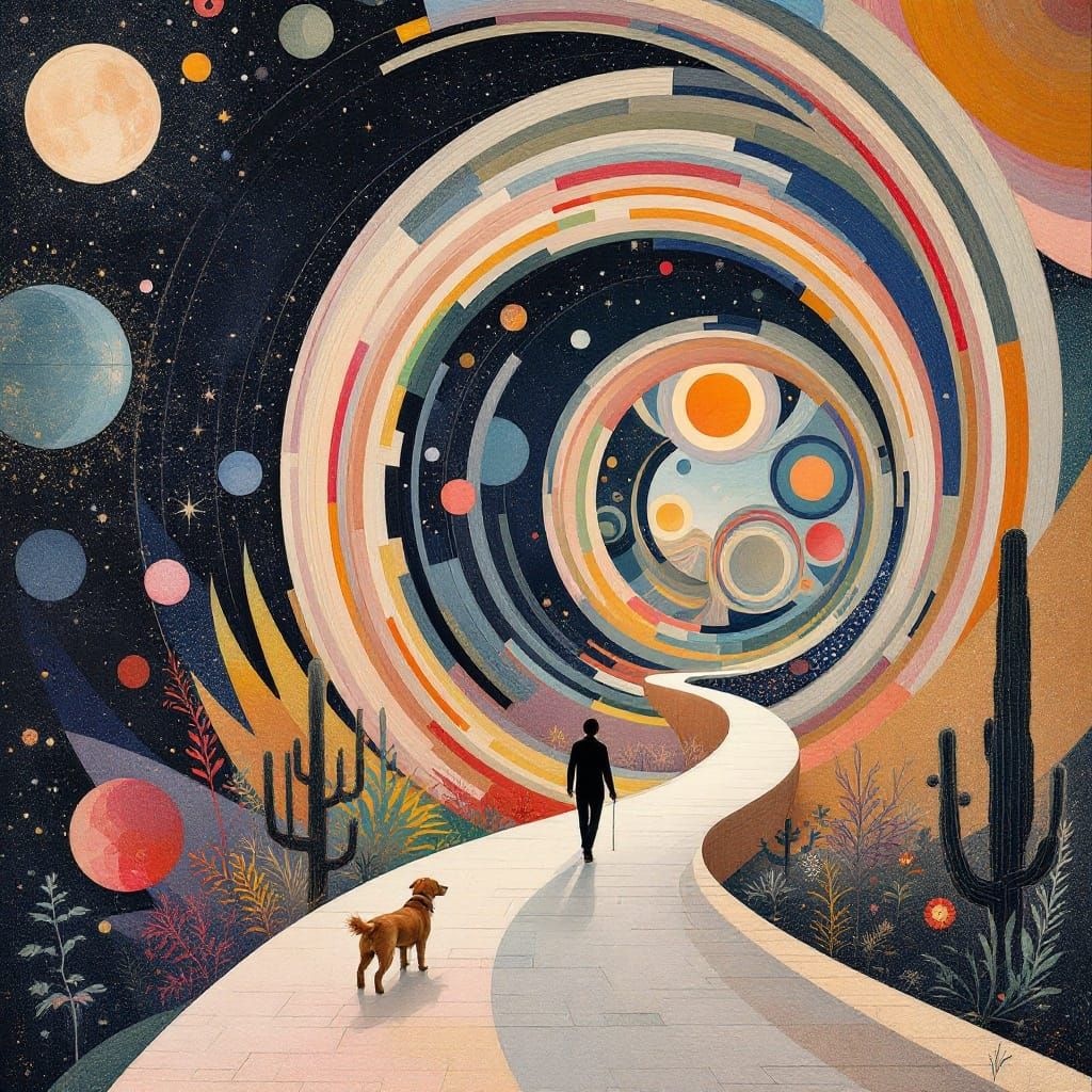 Celestial Vortex: Whispers of the Multiverse