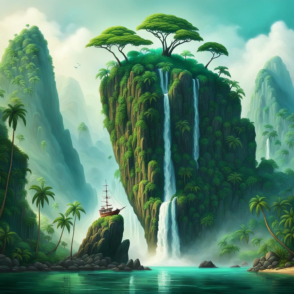 fantastical landscape