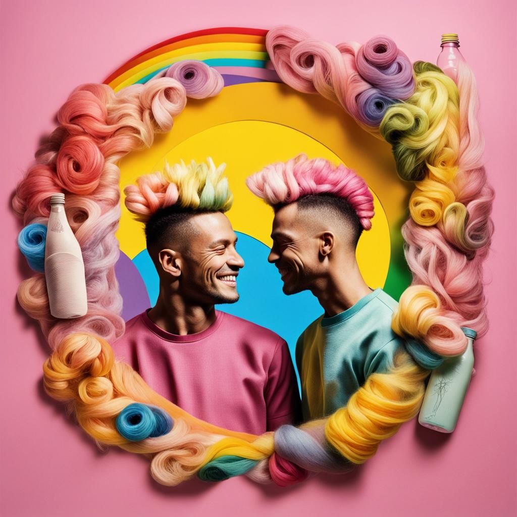 Vibrant Mixed Media Collage of the Four Seasons