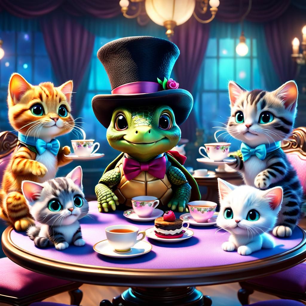 The Grand Turtle Tea Affair