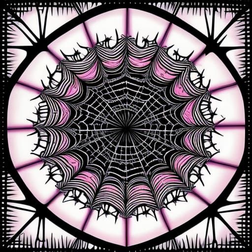 Spider Web Mandala