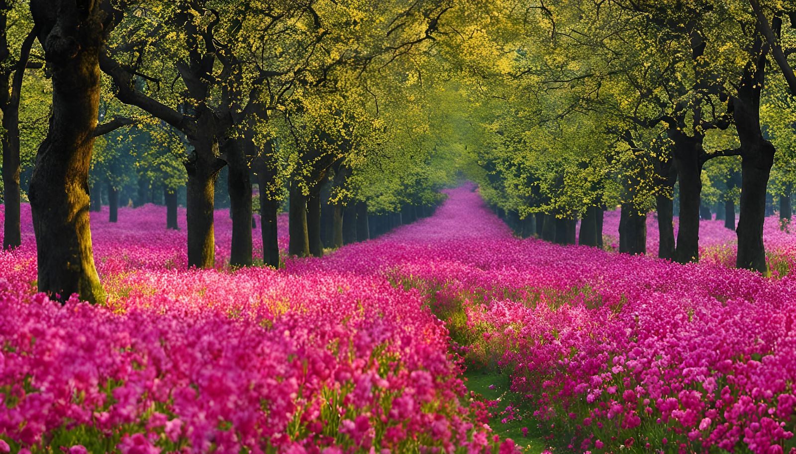 Abstract Floral Dreamscape in Soft Focus