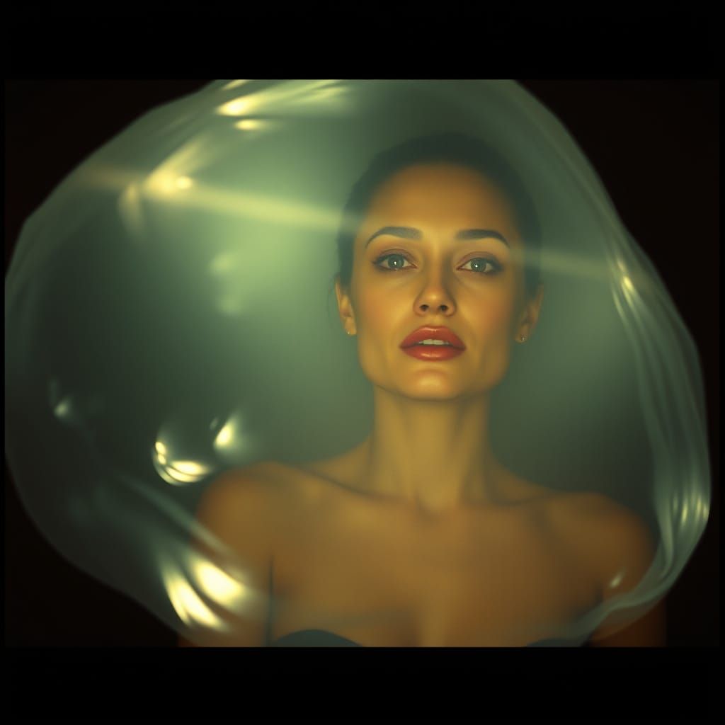 Angelina Jolie as Cinematic Film Still