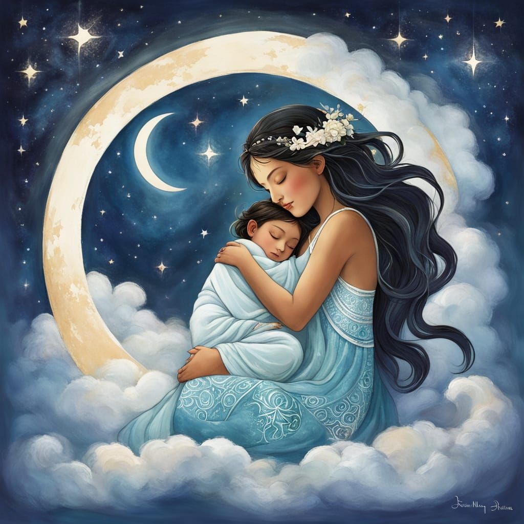 Mother, Mahina,
Moon goddess and comforter,
Make my sleep peaceful. - 0 likes