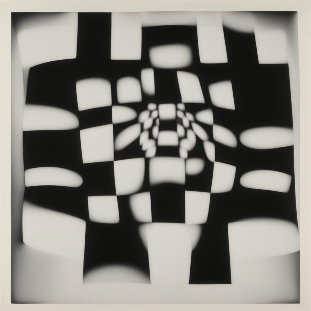 Mario Kart Photogram in Man Ray Style