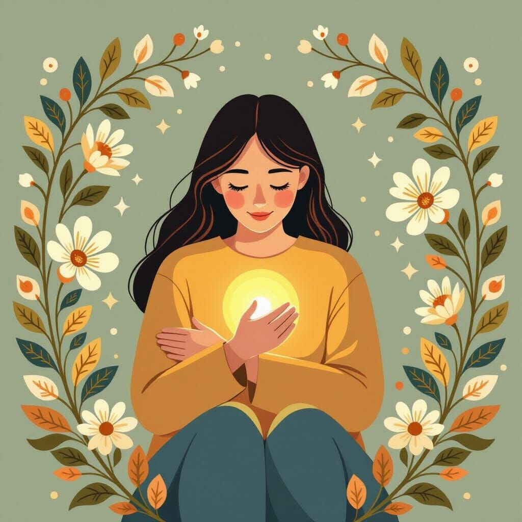 Self-Care Symbolism: Inner Healing with Petrykivka Art