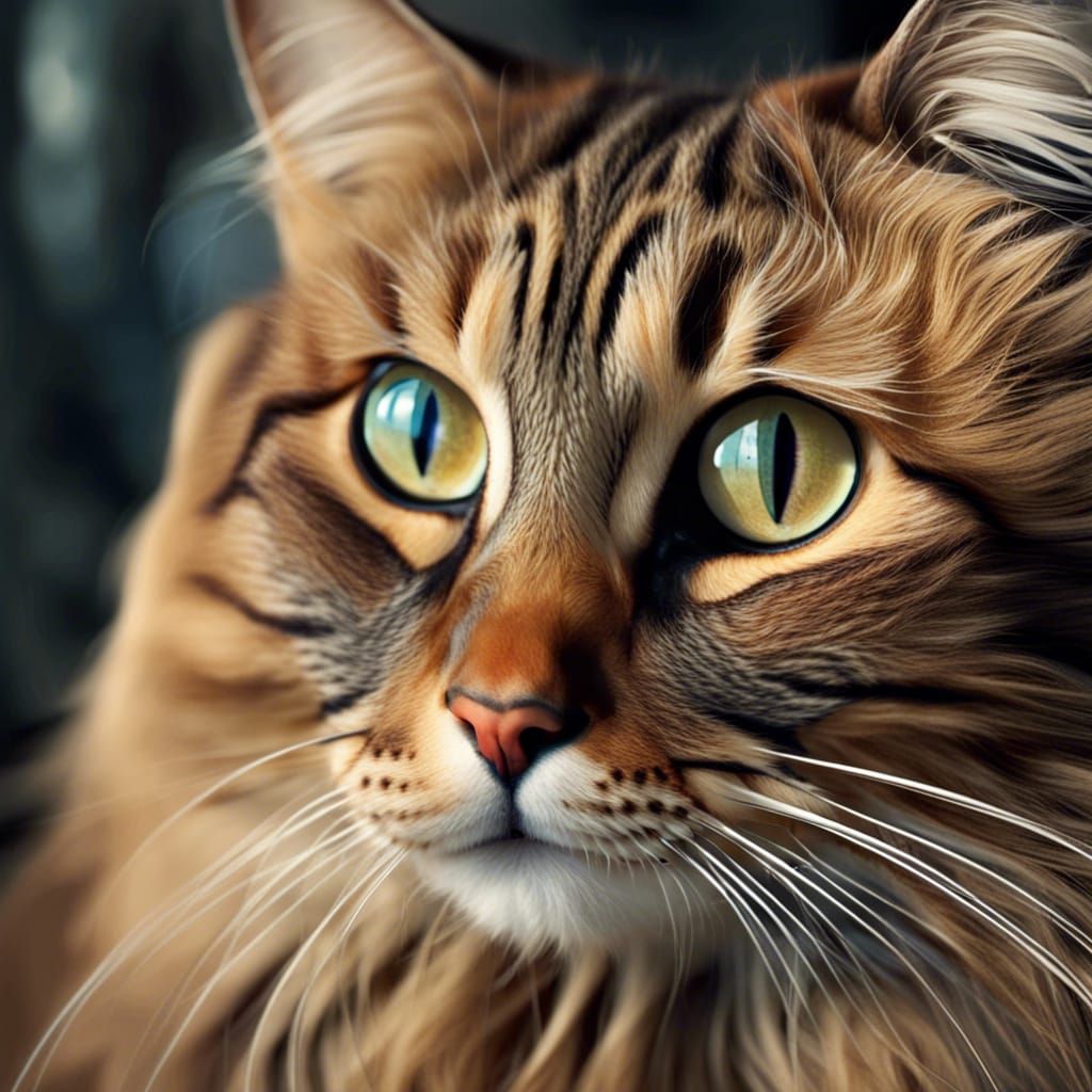 Beautiful Cat Portrait