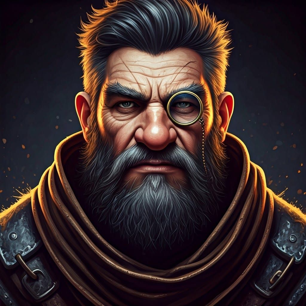 Grizzled Dwarf Thief