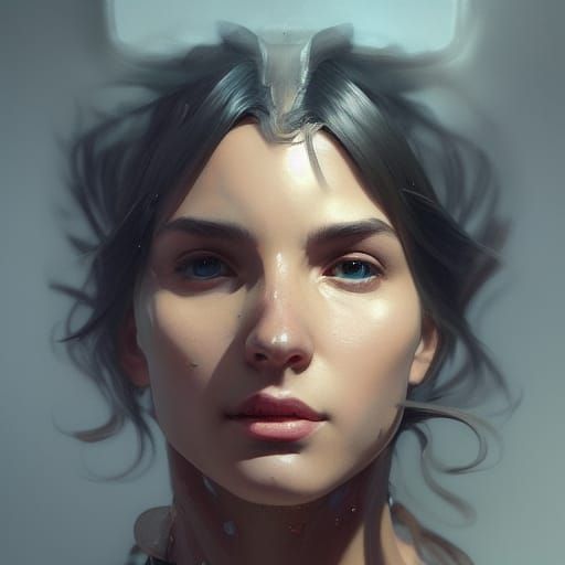 Hyperdetailed Portrait of Nikolas Agnoli Ramos