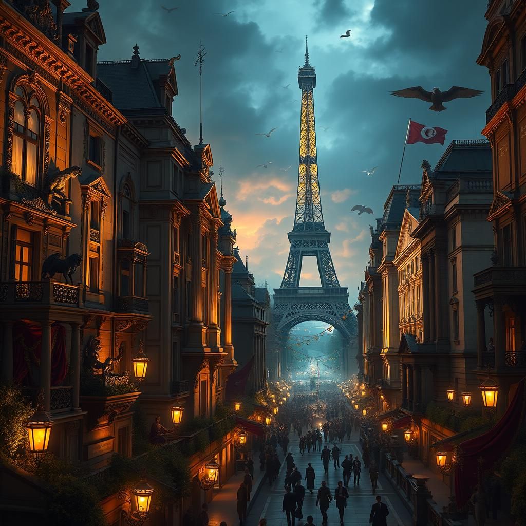 Baroque Depiction of the French Revolution