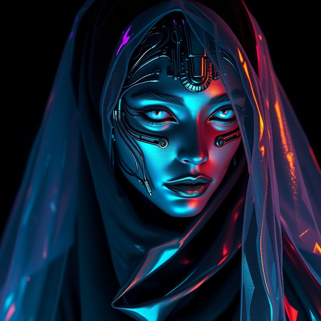 Burka collection: Iridescent skin