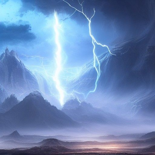 Inner Earth Crystal Unleashes Lightning