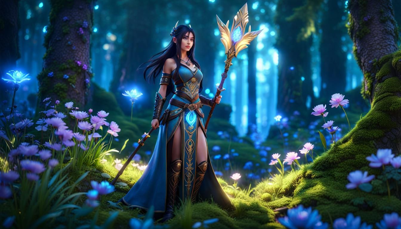 Kena the Watcher of Spirits in Spring