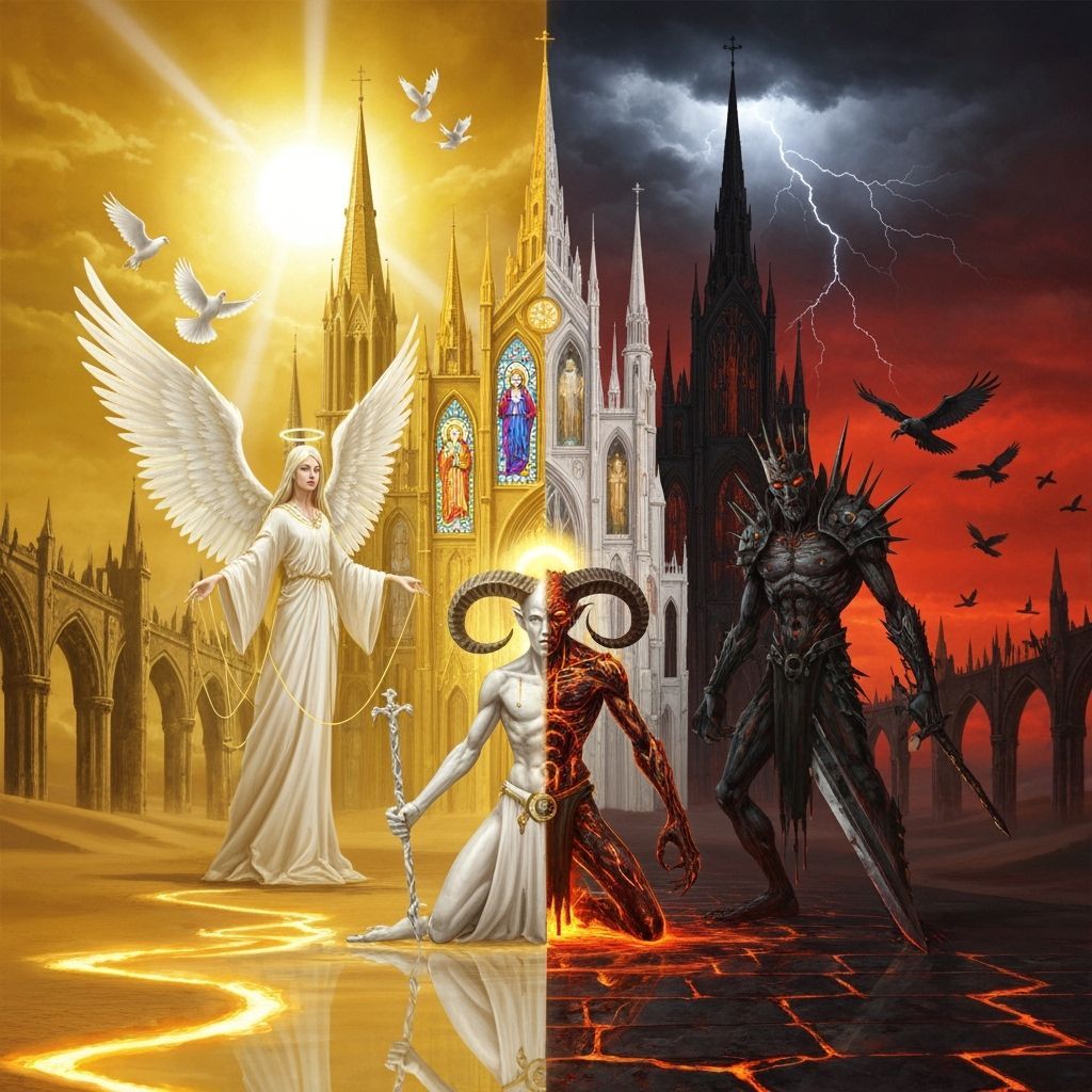 Surreal Desert Cathedral in Molten Light