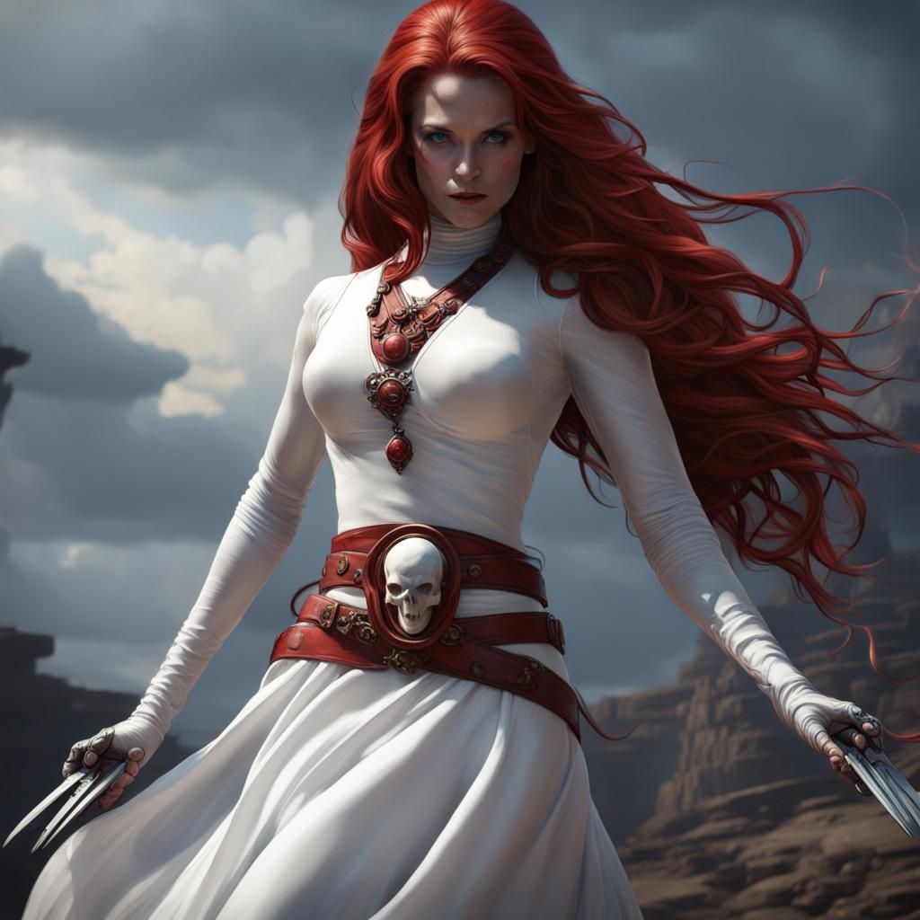 Mystique in Dark Fantasy Concept Art