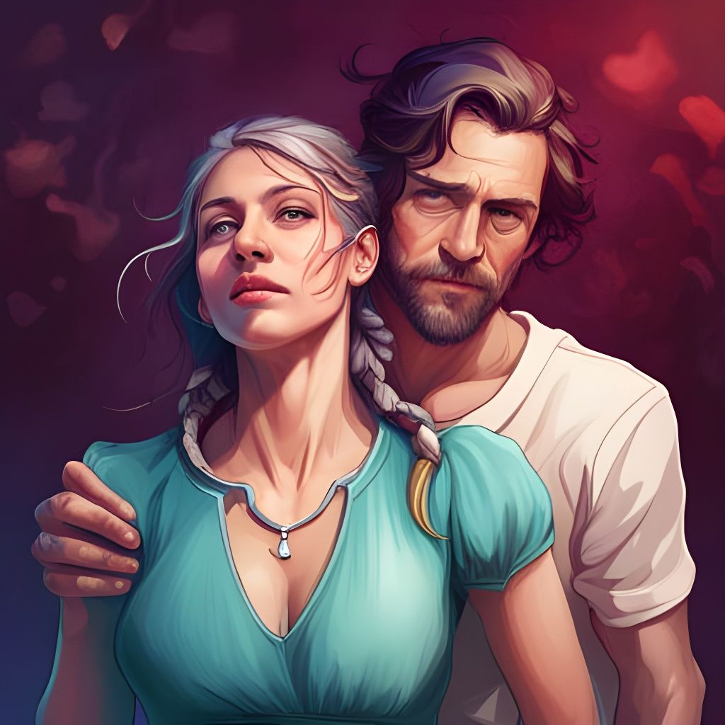 Loving Memories: Hyperdetailed Portrait in Artgerm Style