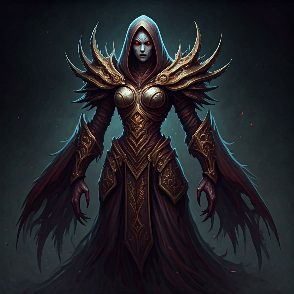 Menacing Blood Needle Blight Plant Creature