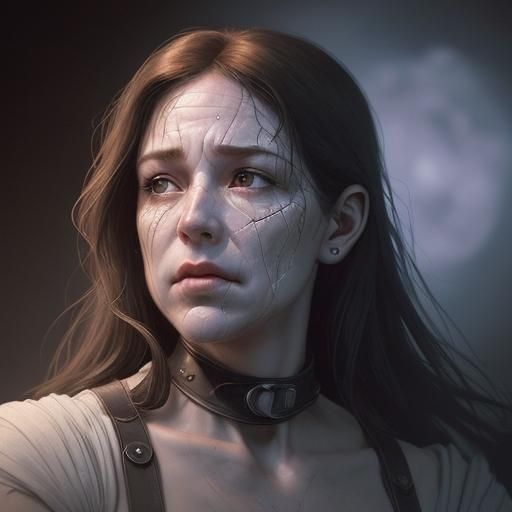 Surreal Face Degeneration and Regeneration in Comic Book Sty...