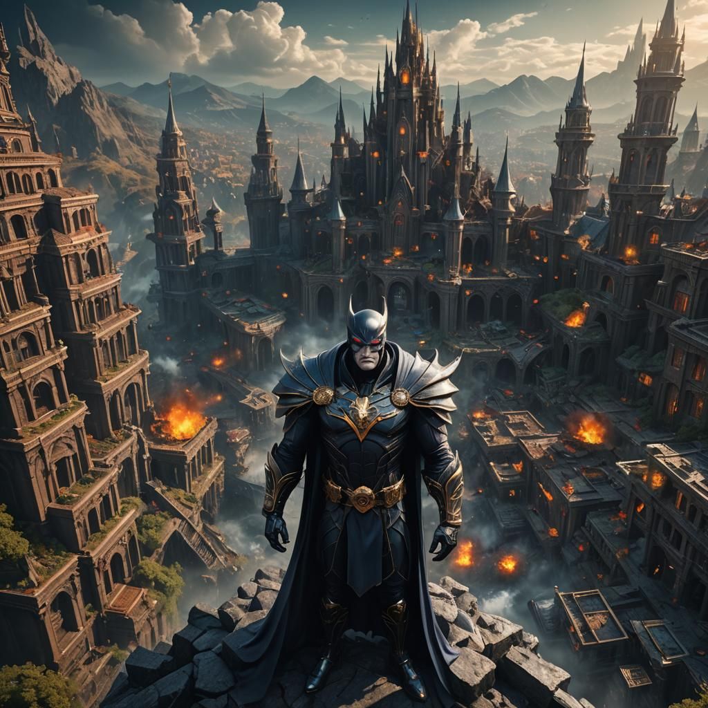 September as Super Villain: Fantasy Concept Art