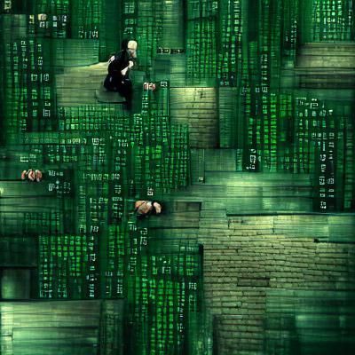 Cyberpunk Cityscape at Night