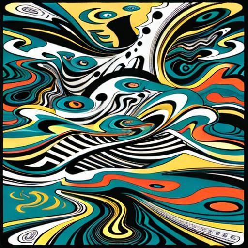 Surreal Flow of Time: Eldritch Horror and Bioluminescence