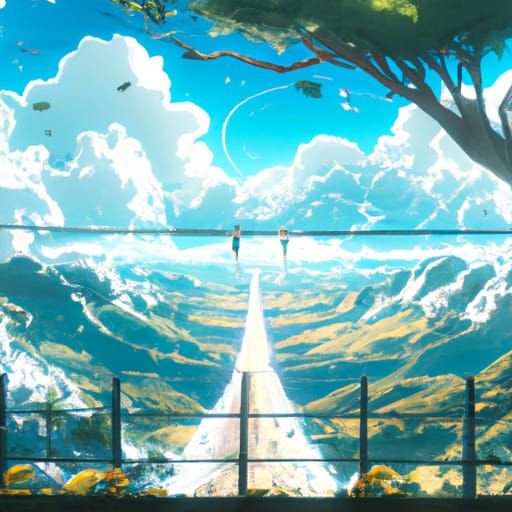 Anime Key Visual in Ghibli Style, 8K