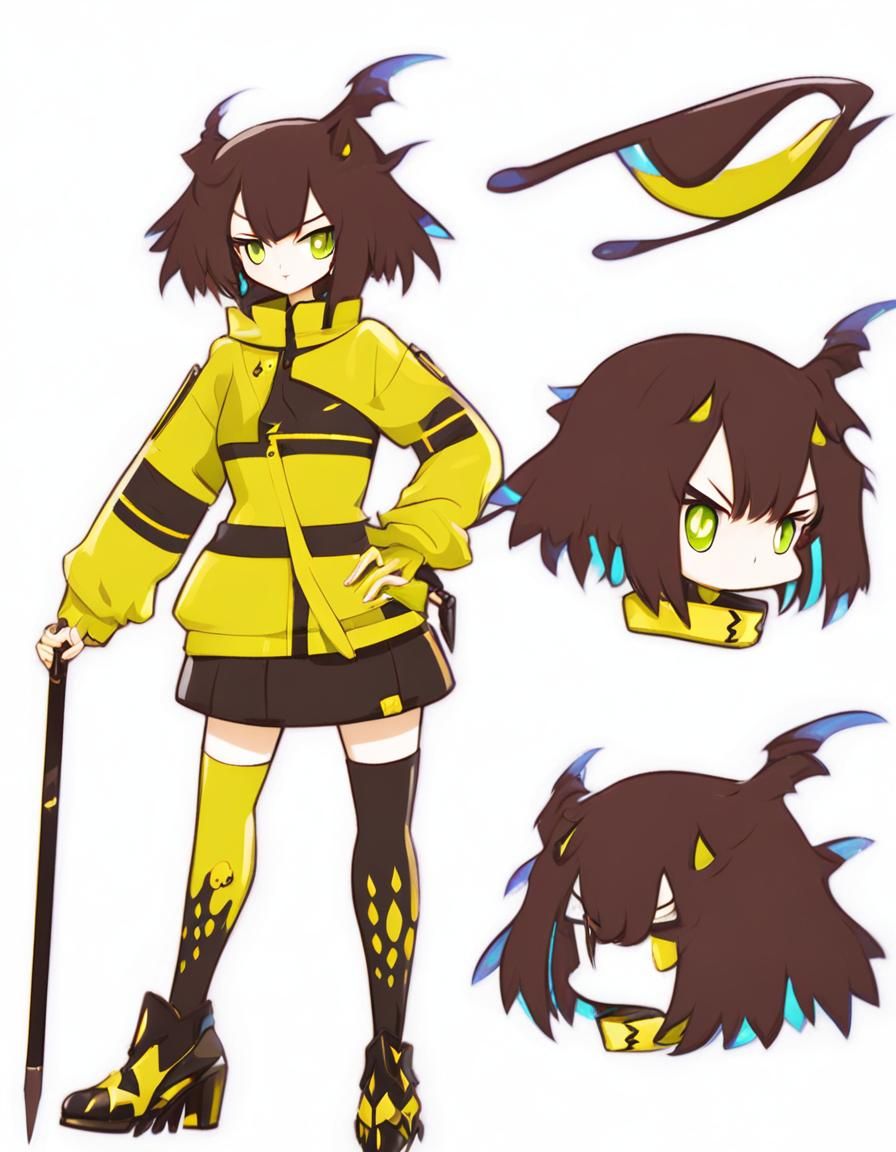 Anime Style Monster Girl Character Design