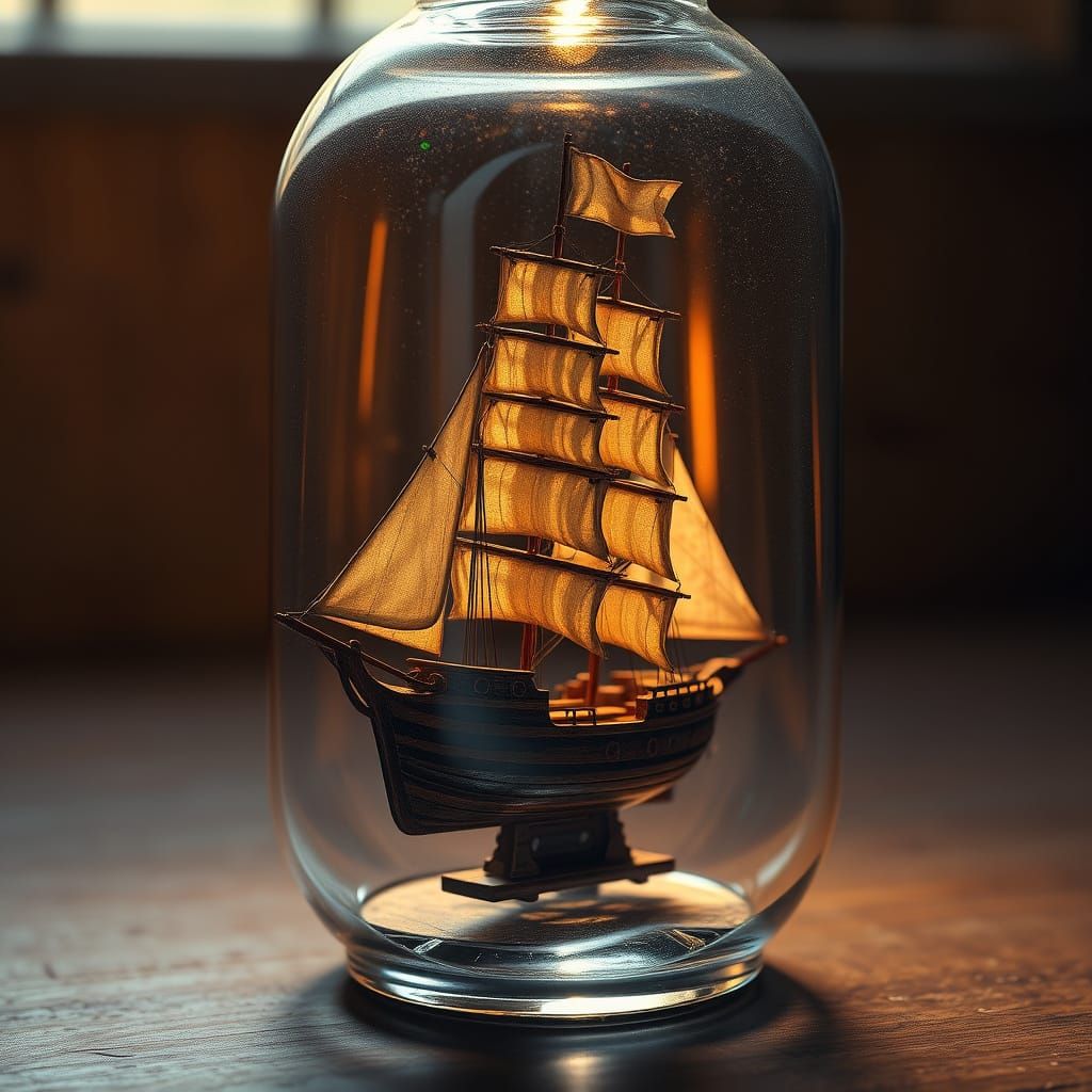 Timeless Vessel in Vintage Glass