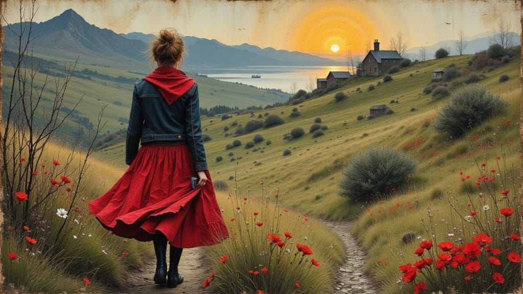 Haunting Portrait of a Lost Soul