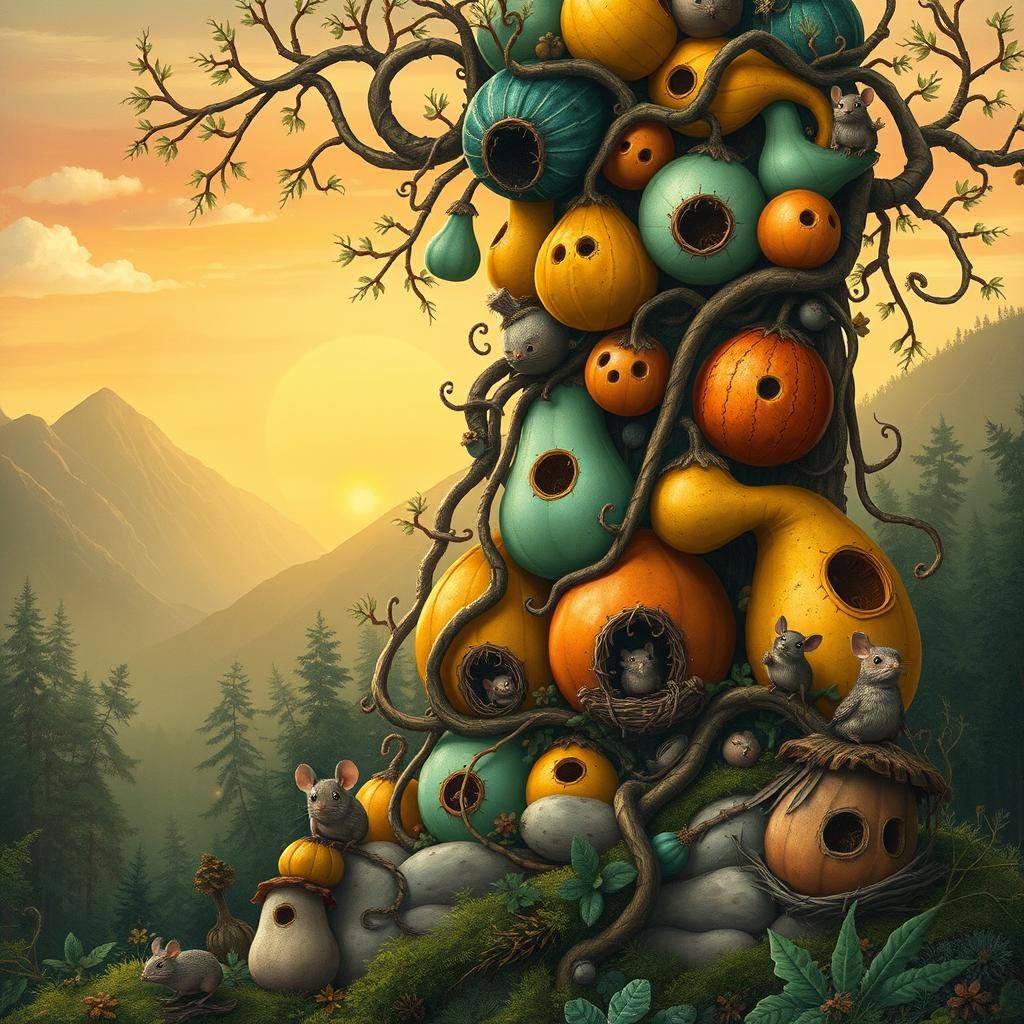 Gourds Apartments - Best view in the forrest.