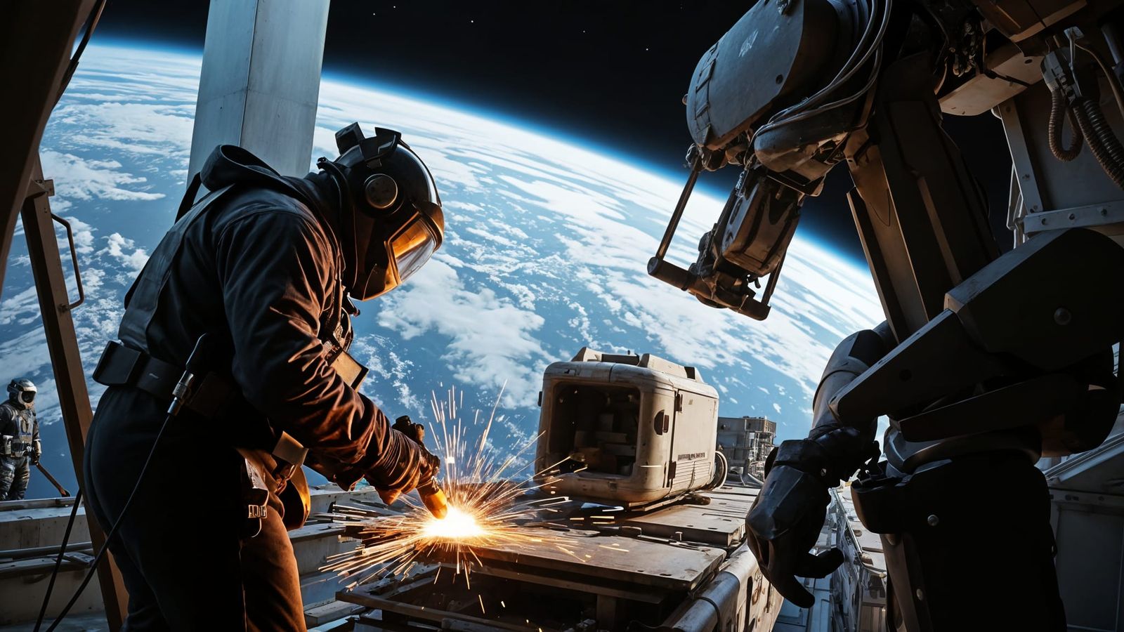 Welder Bob and His Helper Bot