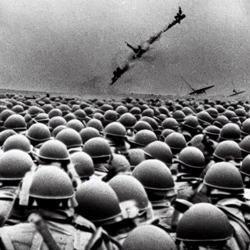 D-Day Landings: Soldier's Point of View in War