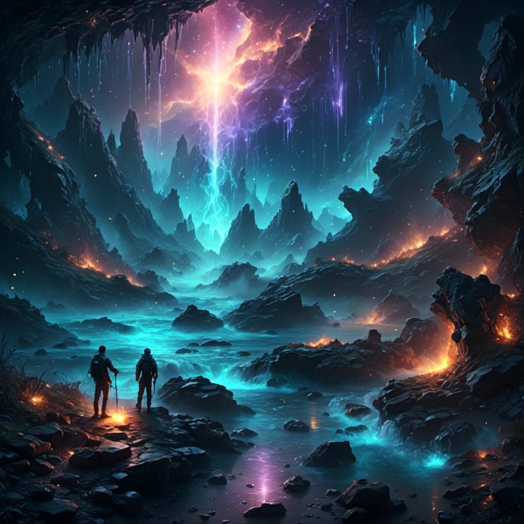 Astral Abyss: Cosmic Energy Vortex