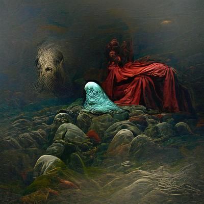 Omnipresent Trepidation in Gothic Horror Style