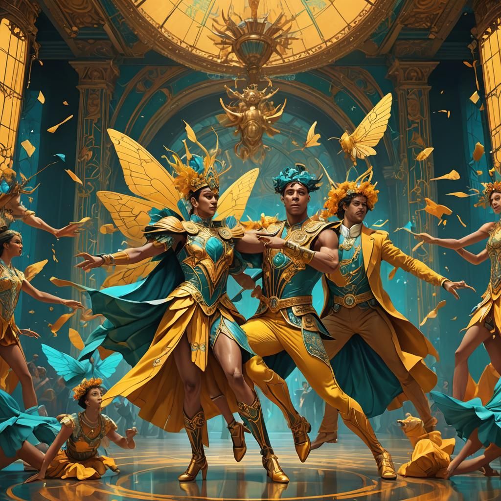 Dynamic Stage Performance with Monarchs and Hermes