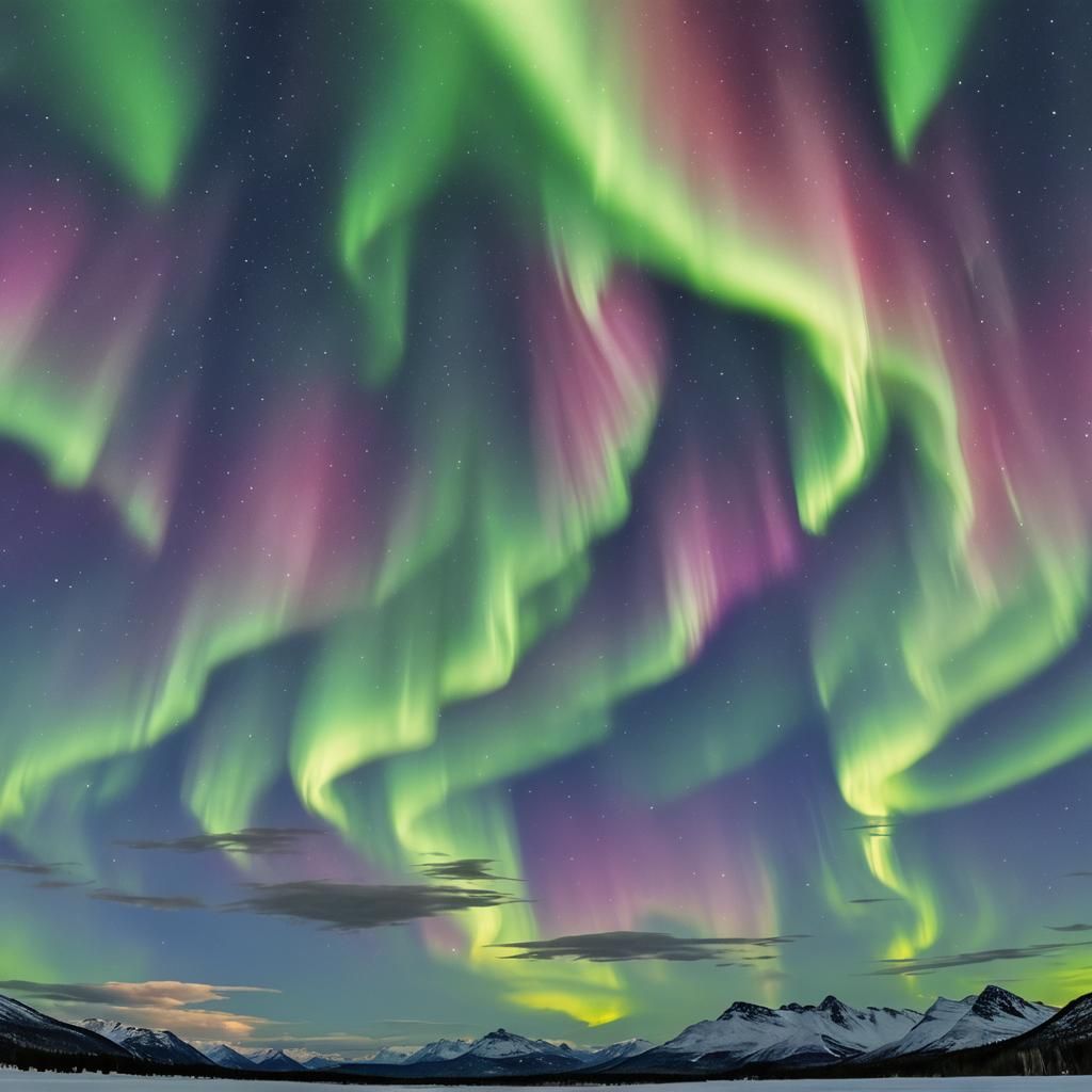 Spectacular Aurora Borealis Display
