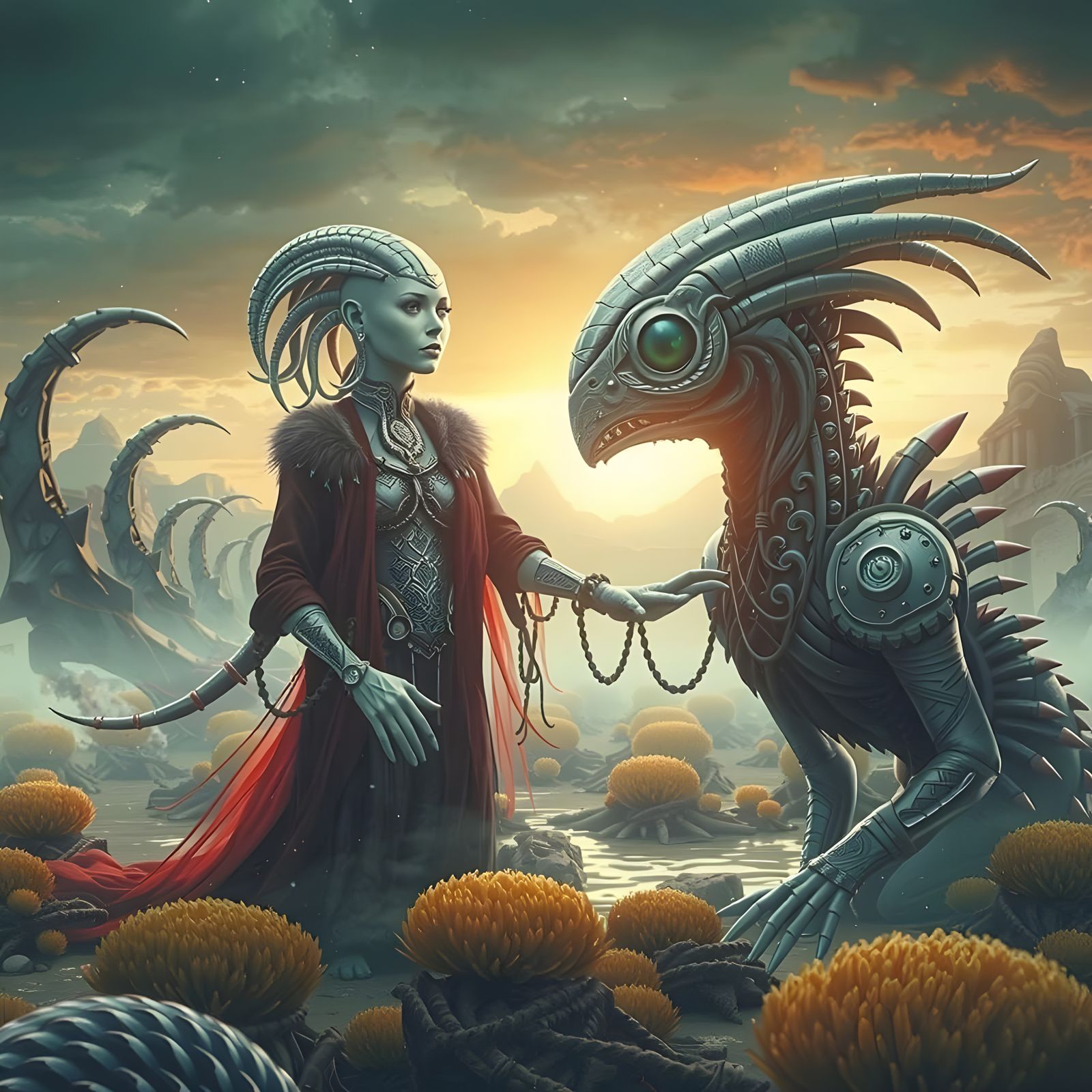 Surreal Landscapes in Hyperrealistic Detail