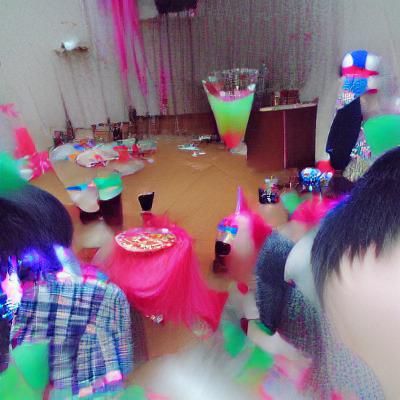 AI Generated Party Image