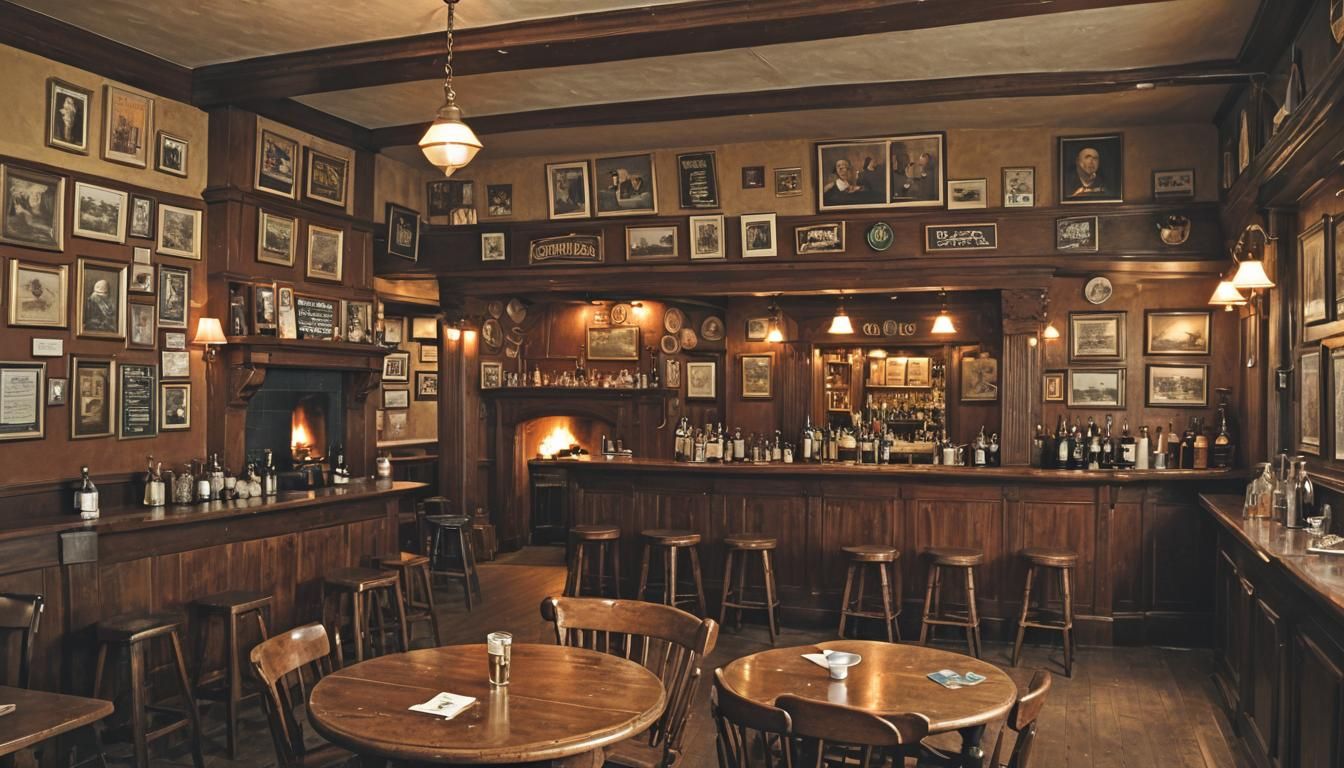 Cozy Irish Pub with Live Music and Vintage Charm