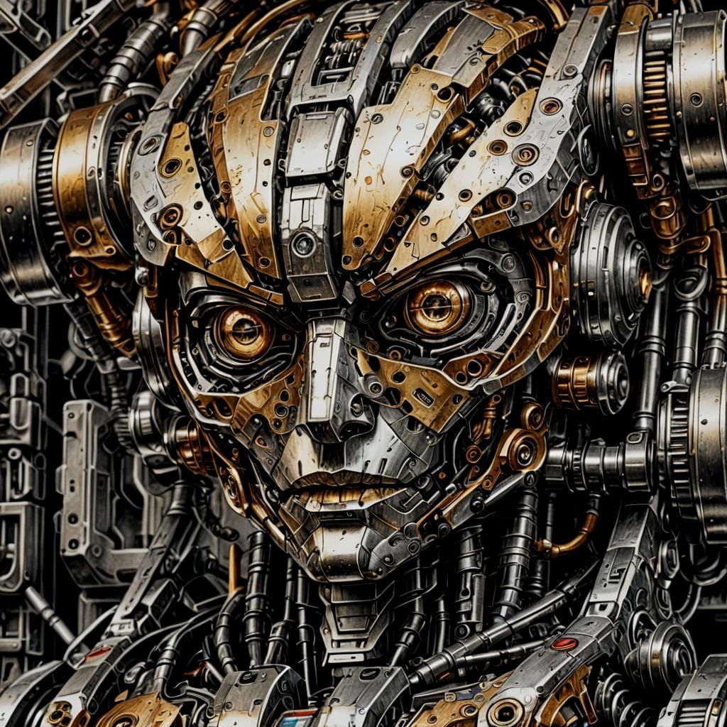 Hyperdetailed Pencil Sketch