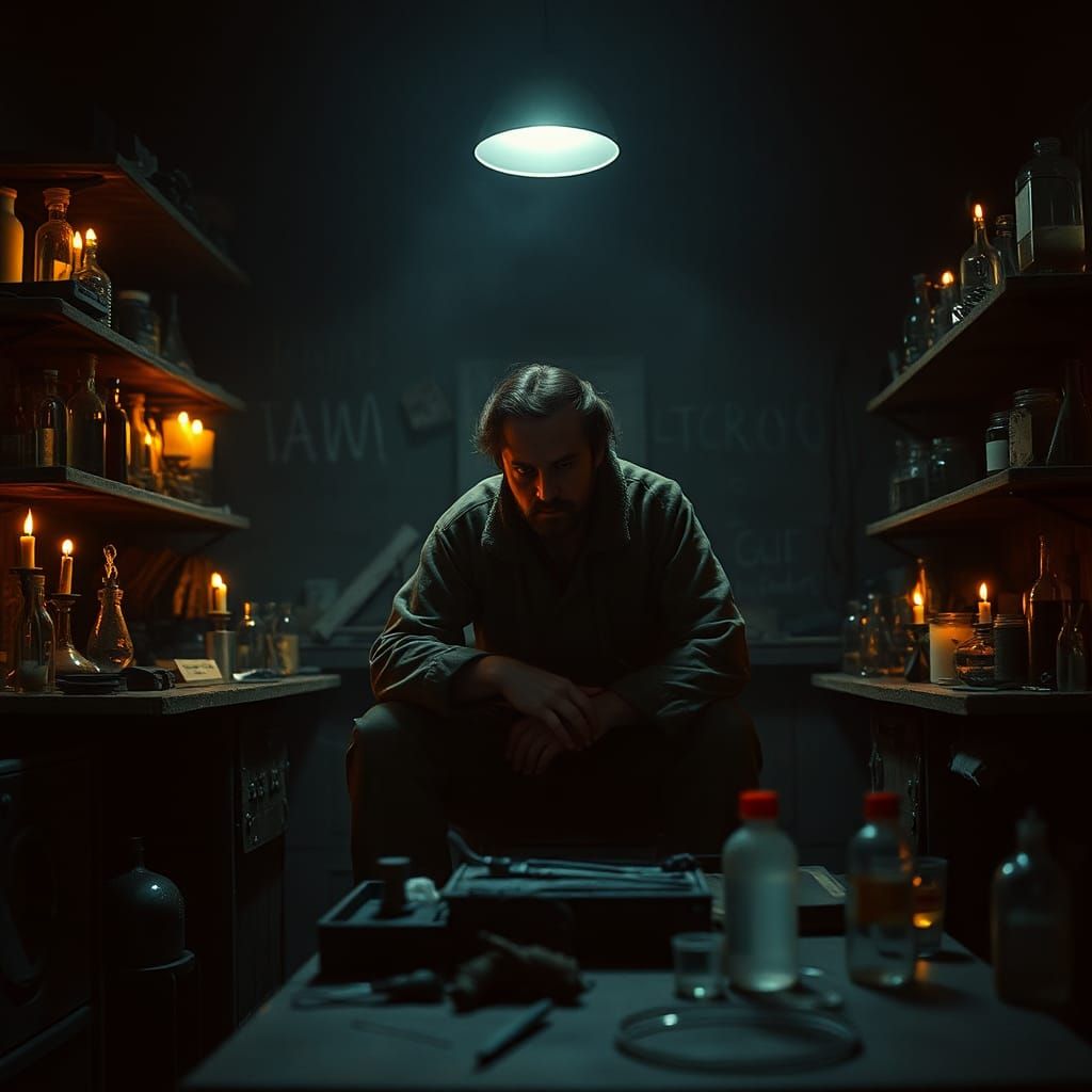 Hermit's Laboratory: A Cinematic Still Life