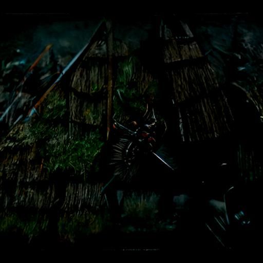 Dark Fantasy Witcher AI Image